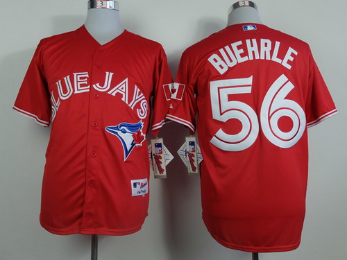 Toronto Blue Jays #56 Mark Buehrle Red Jersey