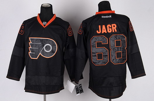 Philadelphia Flyers #68 Jaromir Jagr Black Ice Jersey