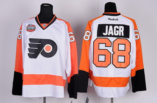 Philadelphia Flyers #68 Jagr White Jersey