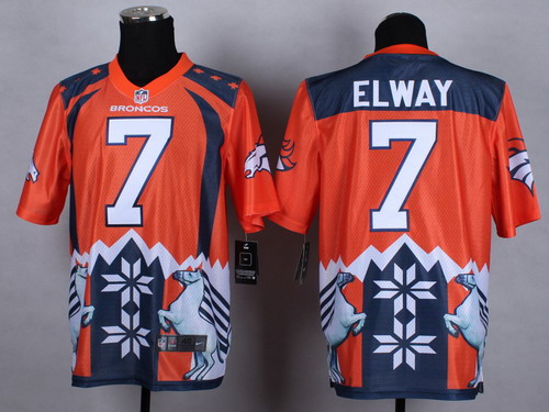 Nike Denver Broncos #7 John Elway 2015 Noble Fashion Elite Jersey