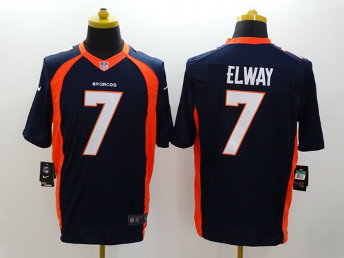Nike Denver Broncos #7 John Elway 2013 Blue Limited Jersey
