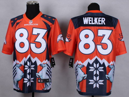 Nike Denver Broncos #83 Wes Welker 2015 Noble Fashion Elite Jersey