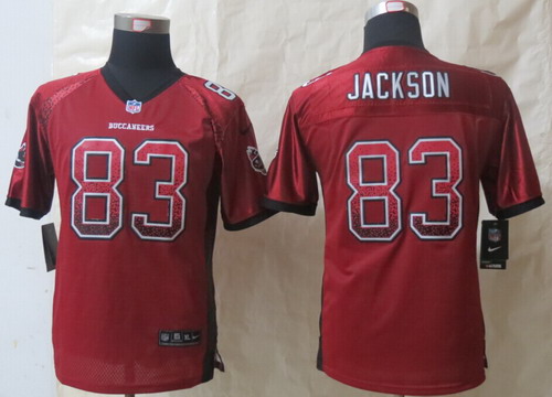 Nike Tampa Bay Buccaneers #83 Vincent Jackson 2013 Drift Fashion Red Kids Jersey