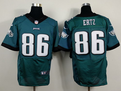 Nike Philadelphia Eagles #86 Zach Ertz 2014 Dark Green Elite Jersey