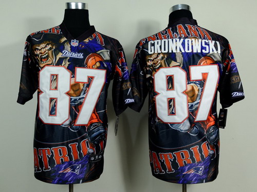 Nike New England Patriots #87 Rob Gronkowski 2014 Fanatic Fashion Elite Jersey