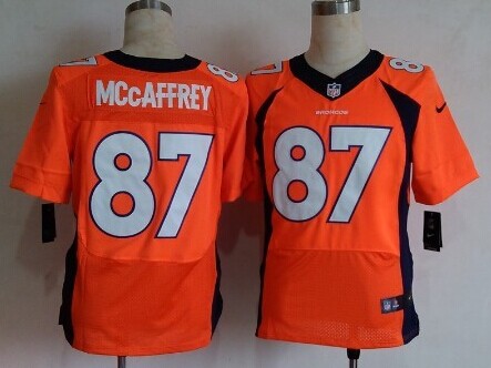 Nike Denver Broncos #87 Ed McCaffrey 2013 Orange Elite Jersey