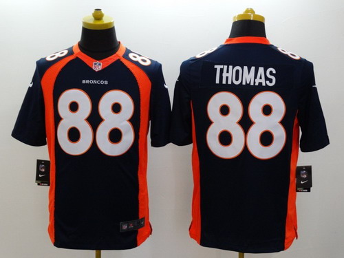 Nike Denver Broncos #88 Demaryius Thomas 2013 Blue Limited Jersey