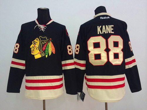 Chicago Blackhawks #88 Patrick Kane 2015 Winter Classic Black Jersey