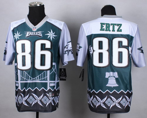 Nike Philadelphia Eagles #86 Zach Ertz 2015 Noble Fashion Elite Jersey