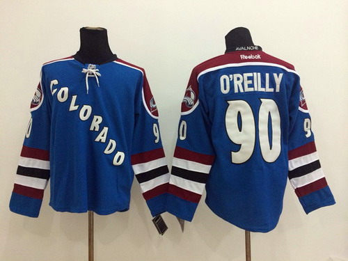 Colorado Avalanche #90 Ryan O'Reilly Blue Third Jersey
