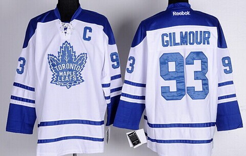 Toronto Maple Leafs #93 Doug Gilmour White Third Jersey