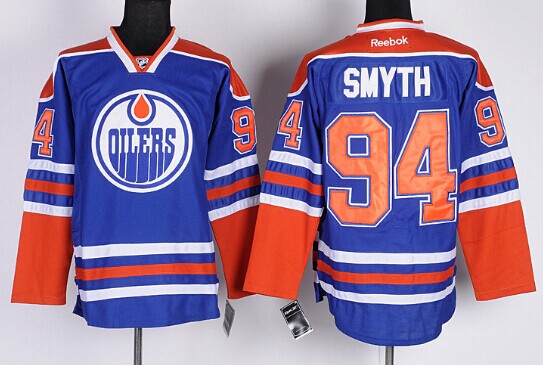 Edmonton Oilers #94 Smyth Royal Blue Jersey