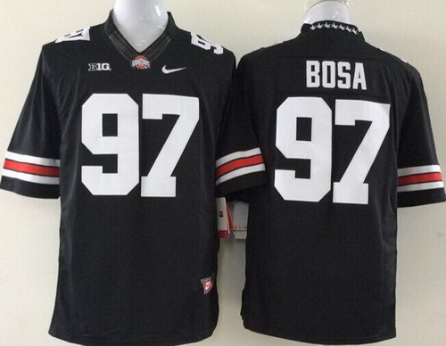 Ohio State Buckeyes #97 Joey Bosa 2014 Black Limited Jersey