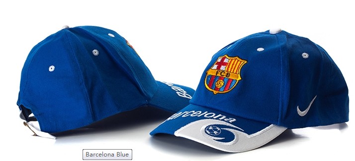 Barcelona Light Blue Hats