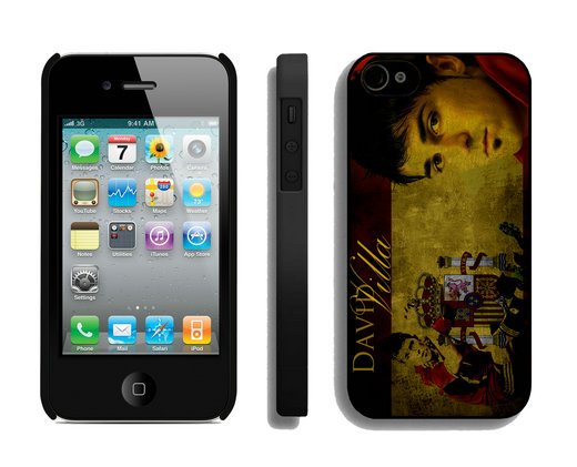 David Villa iPhone 4 4S Case 4_49298