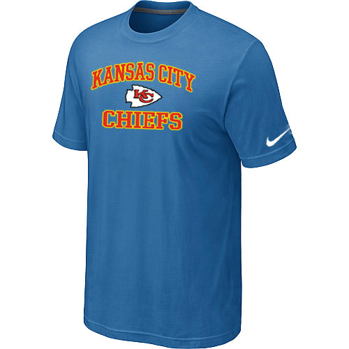 Kansas City Chiefs Heart & Soul light Blue T-Shirt