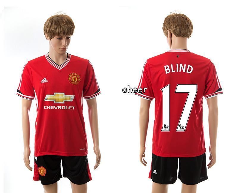 2015 Manchester United HOME 17# Soccer Jerseys