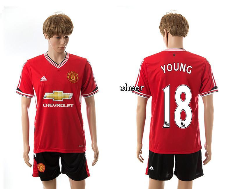 2015 Manchester United HOME 18# Soccer Jerseys