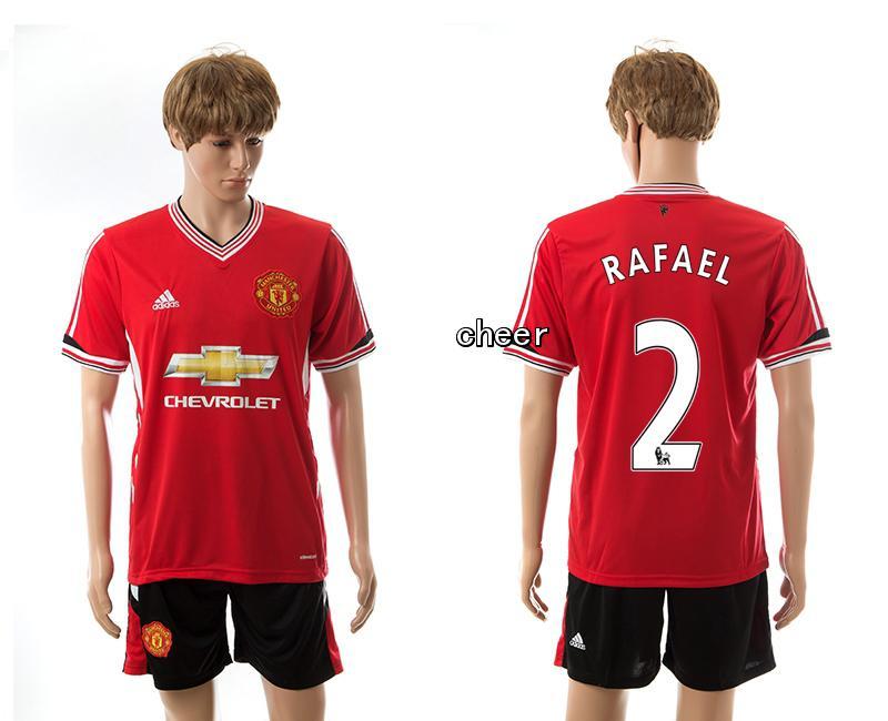 2015 Manchester United HOME 2# Soccer Jerseys