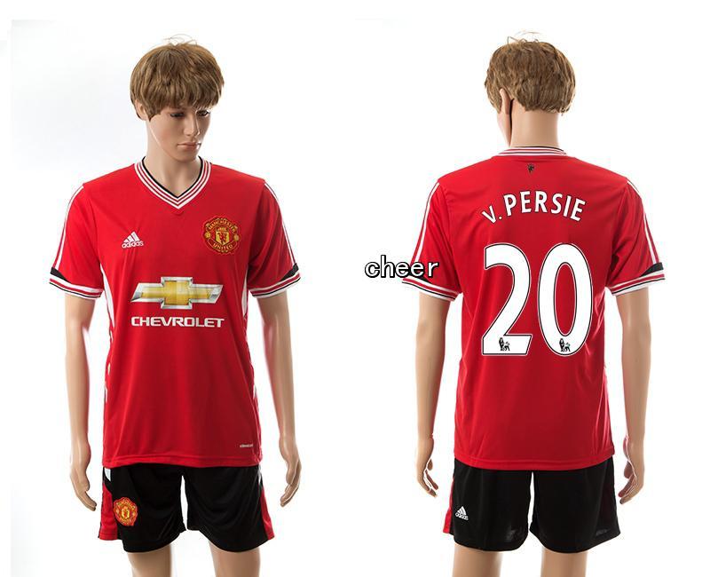 2015 Manchester United HOME 20# Soccer Jerseys