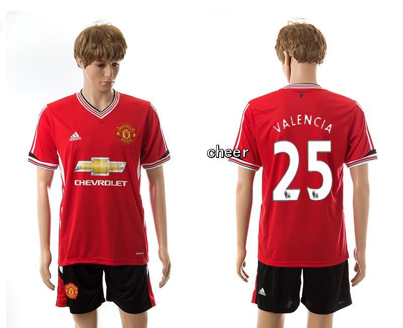 2015 Manchester United HOME 25# Soccer Jerseys