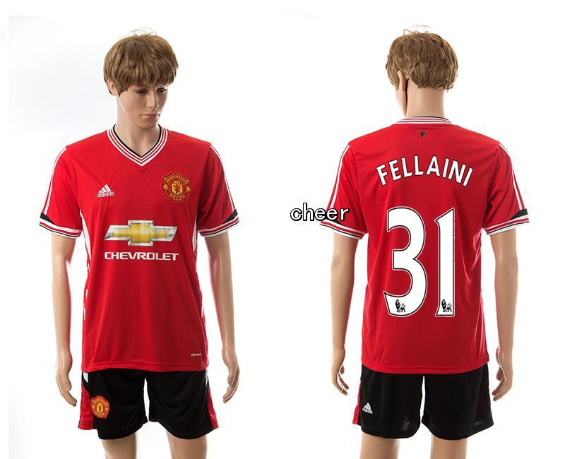 2015 Manchester United HOME 31# Soccer Jerseys