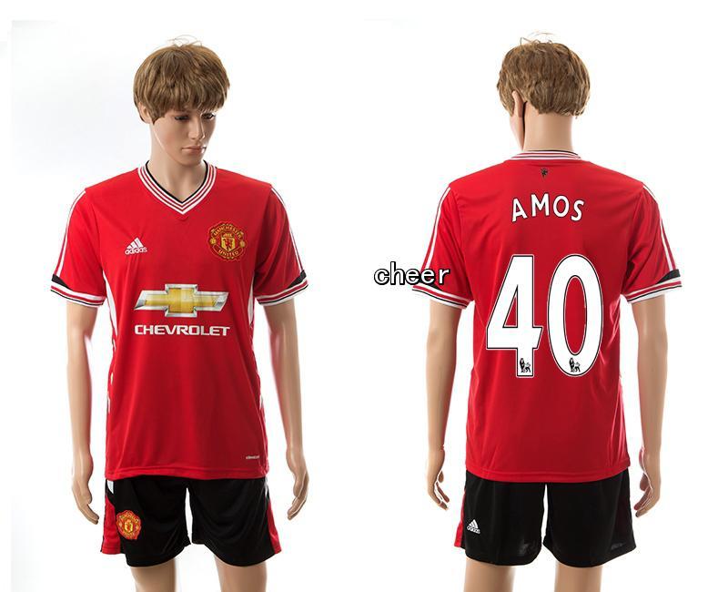 2015 Manchester United HOME 40# Soccer Jerseys