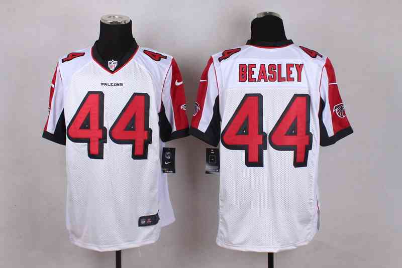 Men's Atlanta Falcons #44 Vic Beasley Nike White Elite Jersey