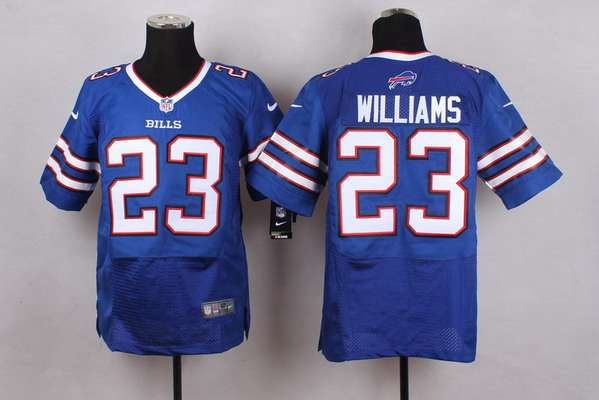 Men's Buffalo Bills #23 Aaron Williams 2013 Nike Light Blue Elite Jersey