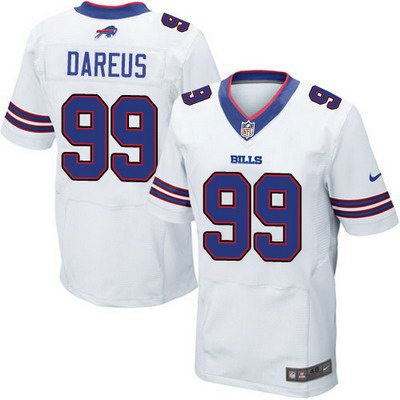 Men's Buffalo Bills #99 Marcell Dareus 2013 Nike White Elite Jersey