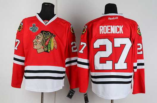 Men's Chicago Blackhawks #27 Jeremy Roenick Red Jersey