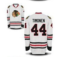 Men's Chicago Blackhawks #44 Kimmo Timonen White Jersey