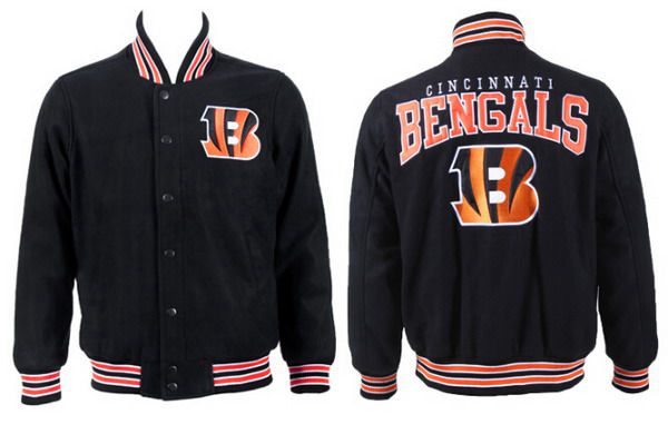 Men's Cincinnati Bengals Black Jacket FY