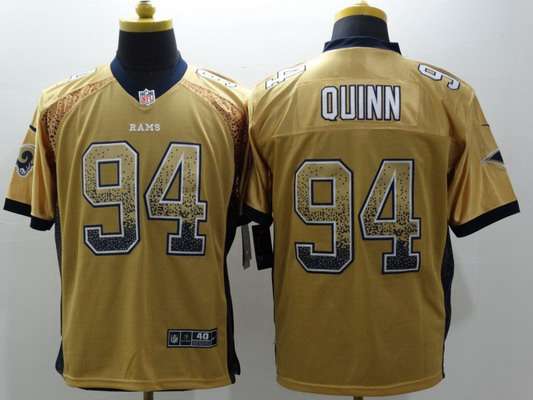 Men's New Orleans Saints #94 Cameron Jordan Nike Drift Fashion Gold Elite Jersey