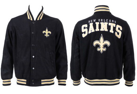 Men's New Orleans Saints Black Jacket FY