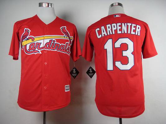 Men's St. Louis Cardinals #13 Matt Carpenter 2015 Red Jersey