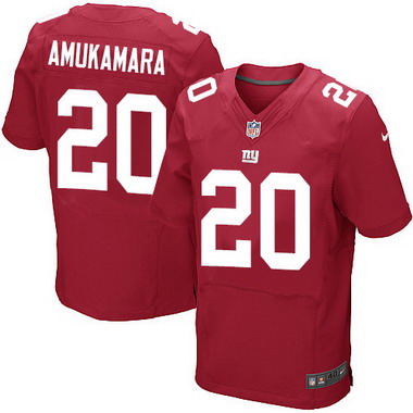 Men's York Giants #20 Prince Amukamara Red Alternate NFL Nike Elite Jersey