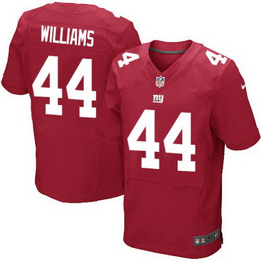 Men's York Giants #44 Andre Williams Red Alternate NFL Nike Elite Jersey