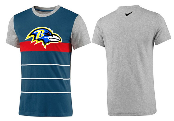 Mens 2015 Nike Nfl Baltimore Ravens T-shirts 4