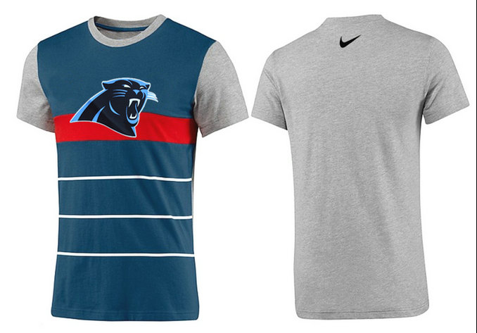 Mens 2015 Nike Nfl Carolina Panthers T-shirts 4