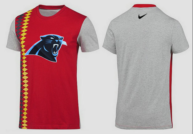 Mens 2015 Nike Nfl Carolina Panthers T-shirts 7