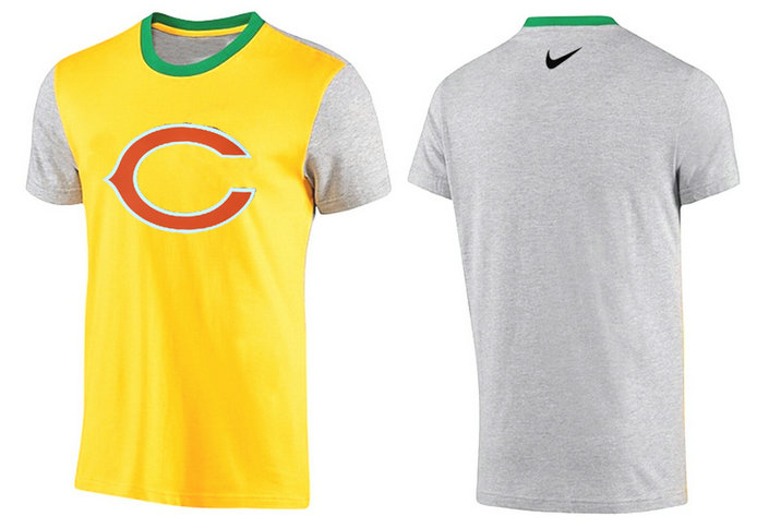 Mens 2015 Nike Nfl Chicago Bears T-shirts 2