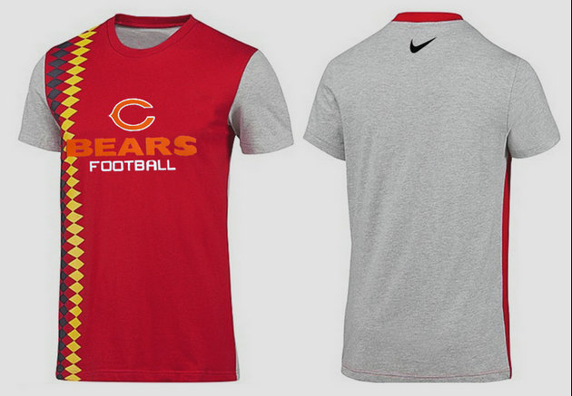 Mens 2015 Nike Nfl Chicago Bears T-shirts 38