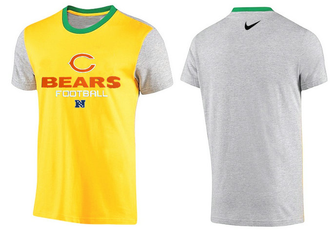 Mens 2015 Nike Nfl Chicago Bears T-shirts 47
