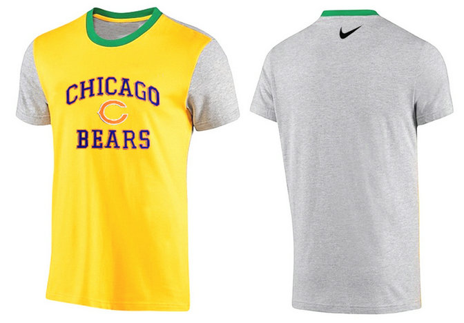 Mens 2015 Nike Nfl Chicago Bears T-shirts 61