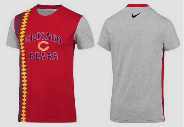 Mens 2015 Nike Nfl Chicago Bears T-shirts 66
