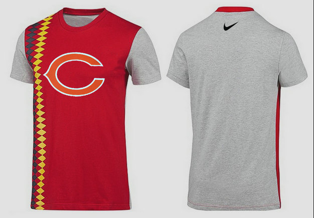 Mens 2015 Nike Nfl Chicago Bears T-shirts 7