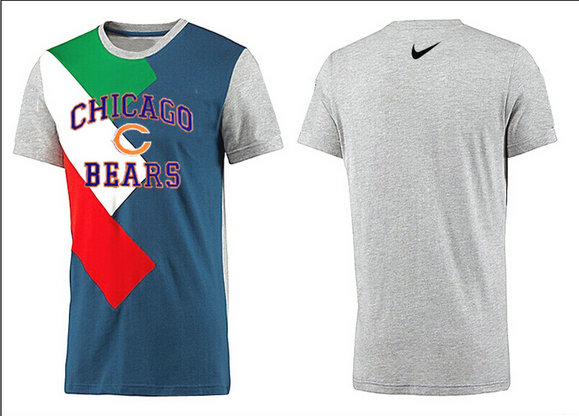 Mens 2015 Nike Nfl Chicago Bears T-shirts 70