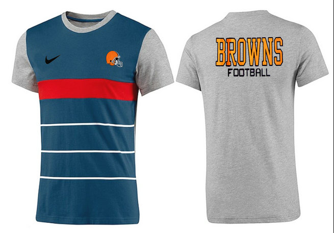 Mens 2015 Nike Nfl Cleveland Browns T-shirts 36