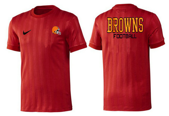 Mens 2015 Nike Nfl Cleveland Browns T-shirts 39